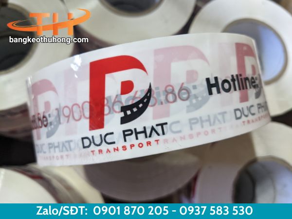Băng keo in logo thương hiệu Băng keo in logo thương hiệu