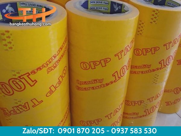 Băng keo màu - Mẫu vàng Băng keo màu - Mẫu vàng