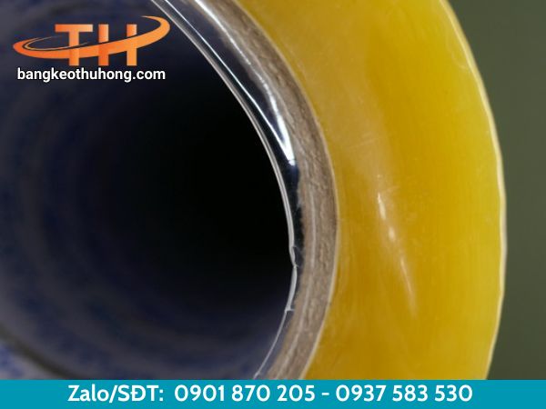 Băng keo màu vàng chanh đặc trưng Băng keo màu vàng chanh đặc trưng