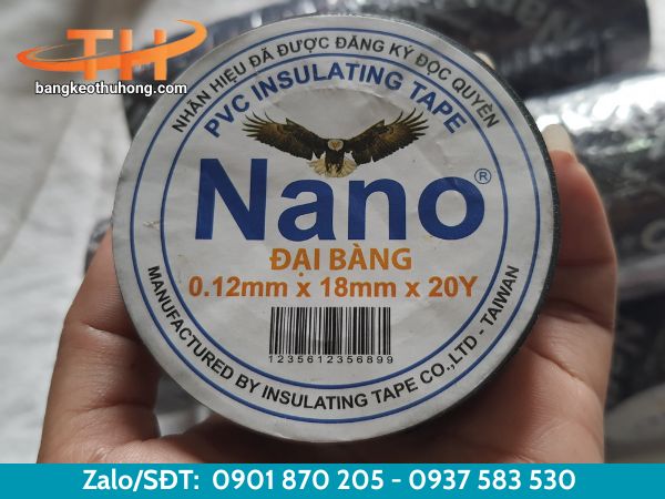 Băng keo nano cách điện hiệu quả Băng keo nano cách điện hiệu quả