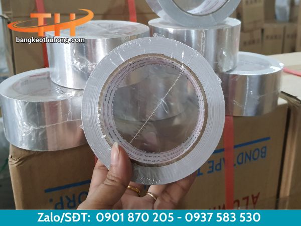 Băng keo nhôm dán bảo ôn Băng keo nhôm dán bảo ôn