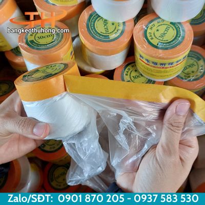 Cấu tạo băng keo nilon che chắn sơn phun xe hơi Cấu tạo băng keo nilon che chắn sơn phun xe hơi