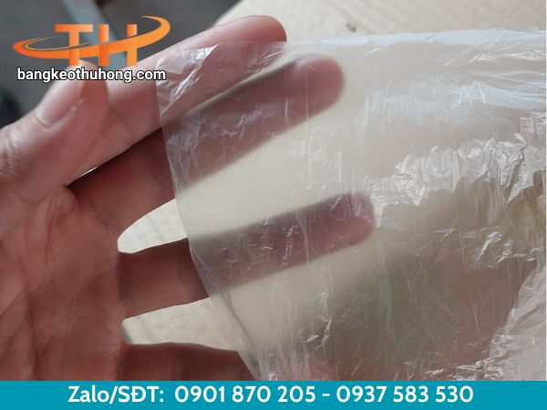 Phần màng bọc của băng keo nilon che sơn Phần màng bọc của băng keo nilon che sơn