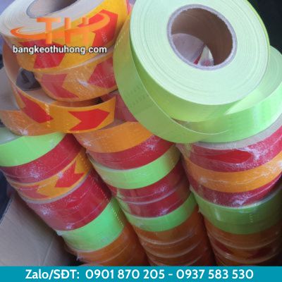 Băng keo phản quang màu trơn Băng keo phản quang màu trơn