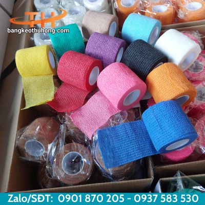 Băng keo thể thao vải nhiều màu các loại Băng keo thể thao vải nhiều màu các loại
