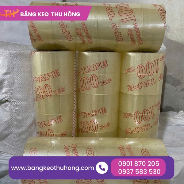Băng keo dán thùng 100 yard, 4f8 Băng keo dán thùng 100 yard, 4f8
