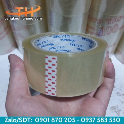 Băng keo trong chất lượng giúp đóng hàng chắc chắn Băng keo trong chất lượng giúp đóng hàng chắc chắn