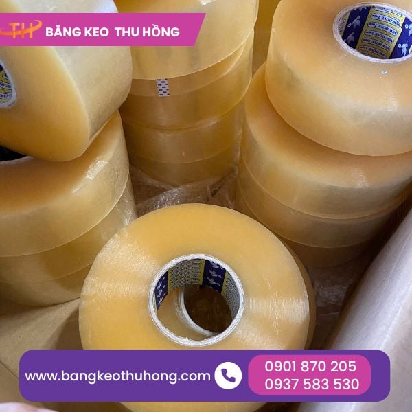 Thu Hồng - Cung cấp băng keo trong cuộn lớn đủ kích thước theo yêu cầu giá tốt Thu Hồng - Cung cấp băng keo trong cuộn lớn đủ kích thước theo yêu cầu giá tốt