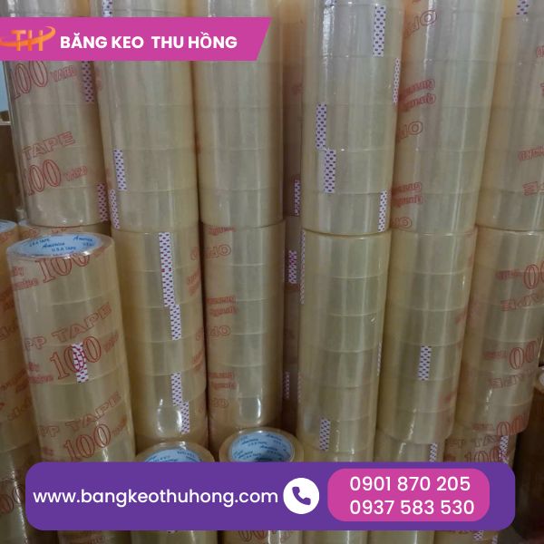Nguồn sỉ băng dính 100 yard 48 mm Nguồn sỉ băng dính 100 yard 48 mm