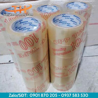 Băng keo trong đóng hàng 4F8 100Yard Băng keo trong đóng hàng 4F8 100Yard