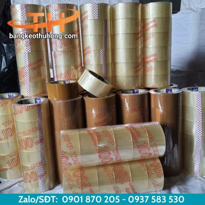 Băng keo trong và băng keo đục Băng keo trong và băng keo đục