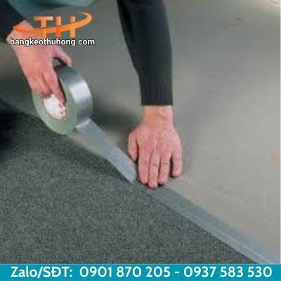 Băng keo vải xám dán bạt dán thảm Băng keo vải xám dán bạt dán thảm