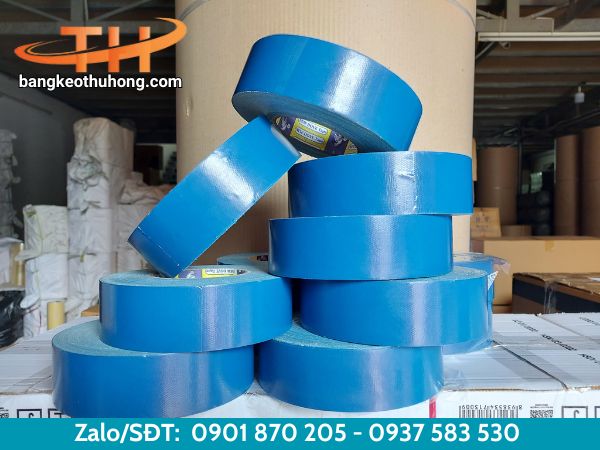 Băng keo vải màu xanh bản rộng Băng keo vải màu xanh bản rộng