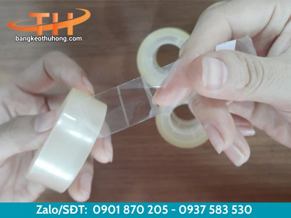 Băng keo văn phòng phẩm màu trắng trong Băng keo văn phòng phẩm màu trắng trong
