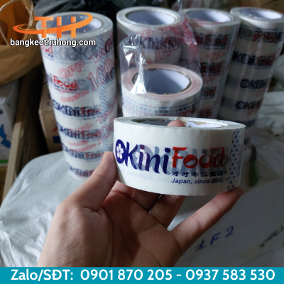 Băng keo logo theo yêu cầu Băng keo logo theo yêu cầu