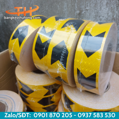 Ứng dụng của băng keo phản quang mũi tên Ứng dụng của băng keo phản quang mũi tên
