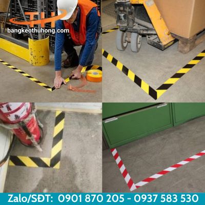 Các ứng dụng phổ biến của băng keo dán nền vàng đen Các ứng dụng phổ biến của băng keo dán nền vàng đen