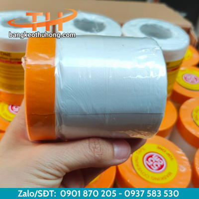 Cấu tạo băng dính nilon che sơn Cấu tạo băng dính nilon che sơn