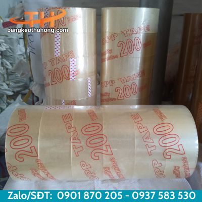 Công ty Thu Hồng cung cấp băng keo trong 200 yard giá sỉ Công ty Thu Hồng cung cấp băng keo trong 200 yard giá sỉ