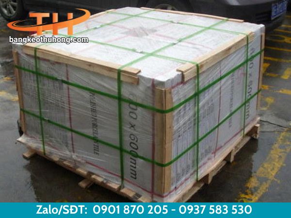 Đóng gói hàng hóa chắc chắn bằng dây đai nhựa Đóng gói hàng hóa chắc chắn bằng dây đai nhựa