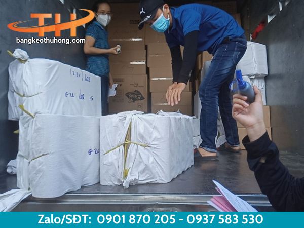 Giao băng keo vải số lượng cho khách Giao băng keo vải số lượng cho khách