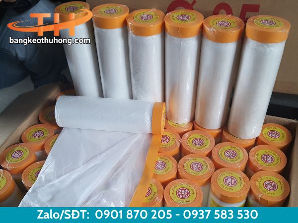 Giao hàng băng keo nilon che sơn miễn phí ở TPHCM Giao hàng băng keo nilon che sơn miễn phí ở TPHCM