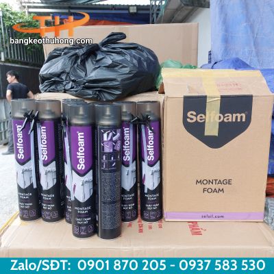 Keo Selfoam trám vết nứt hiệu quả Keo Selfoam trám vết nứt hiệu quả