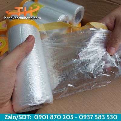 Màng nilon che sơn che bụi chống thấm nước Màng nilon che sơn che bụi chống thấm nước