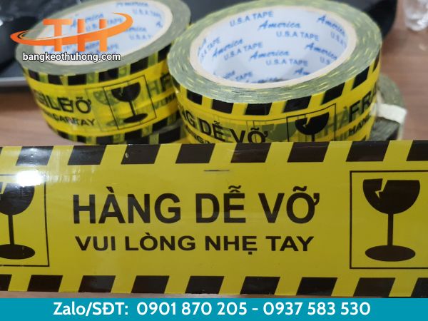 Mẫu băng keo hàng dễ vỡ Mẫu băng keo hàng dễ vỡ