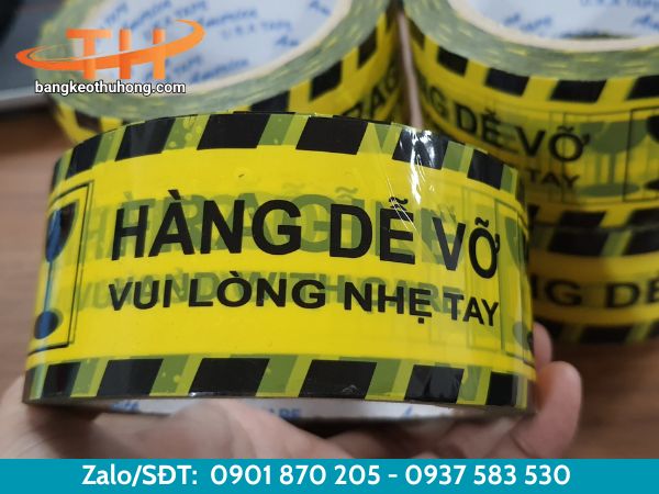 Mẫu băng keo in chữ hàng dễ vỡ kích thước 4F8 Mẫu băng keo in chữ hàng dễ vỡ kích thước 4F8