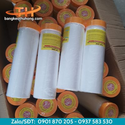 Mẫu băng keo nilon che chắn sơn Mẫu băng keo nilon che chắn sơn