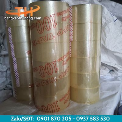 Mẫu băng keo trong đóng hàng 100 Yard Mẫu băng keo trong đóng hàng 100 Yard
