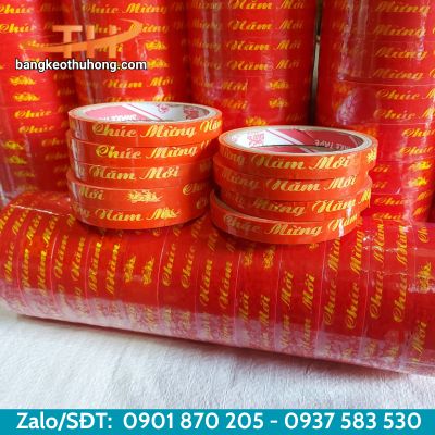 Mua băng keo chúc mừng năm mới với giá sỉ giúp tiết kiệm chi phí Mua băng keo chúc mừng năm mới với giá sỉ giúp tiết kiệm chi phí
