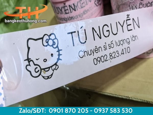 Nhận làm băng keo in logo theo yêu cầu Nhận làm băng keo in logo theo yêu cầu