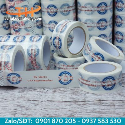 Quảng bá thương hiệu với băng keo in logo Quảng bá thương hiệu với băng keo in logo