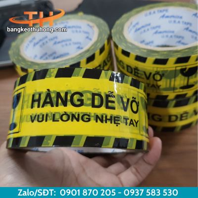Sử dụng băng keo niêm phong để tránh hàng bị vỡ Sử dụng băng keo niêm phong để tránh hàng bị vỡ