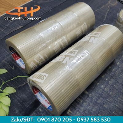 Băng keo sợi thủy tinh 1 sọc và 2 sọc Băng keo sợi thủy tinh 1 sọc và 2 sọc