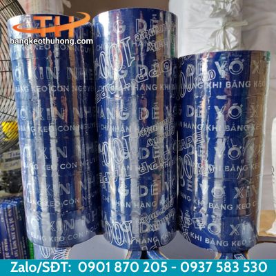 Thêm thông tin liên hệ và logo vào băng keo hàng dễ vỡ Thêm thông tin liên hệ và logo vào băng keo hàng dễ vỡ