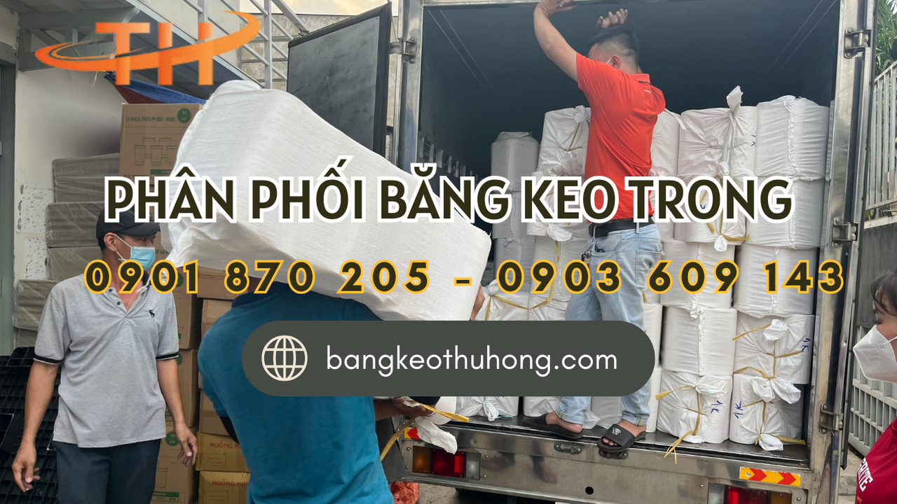 Phân phối băng keo trong đục giá rẻ giao hàng nhanh