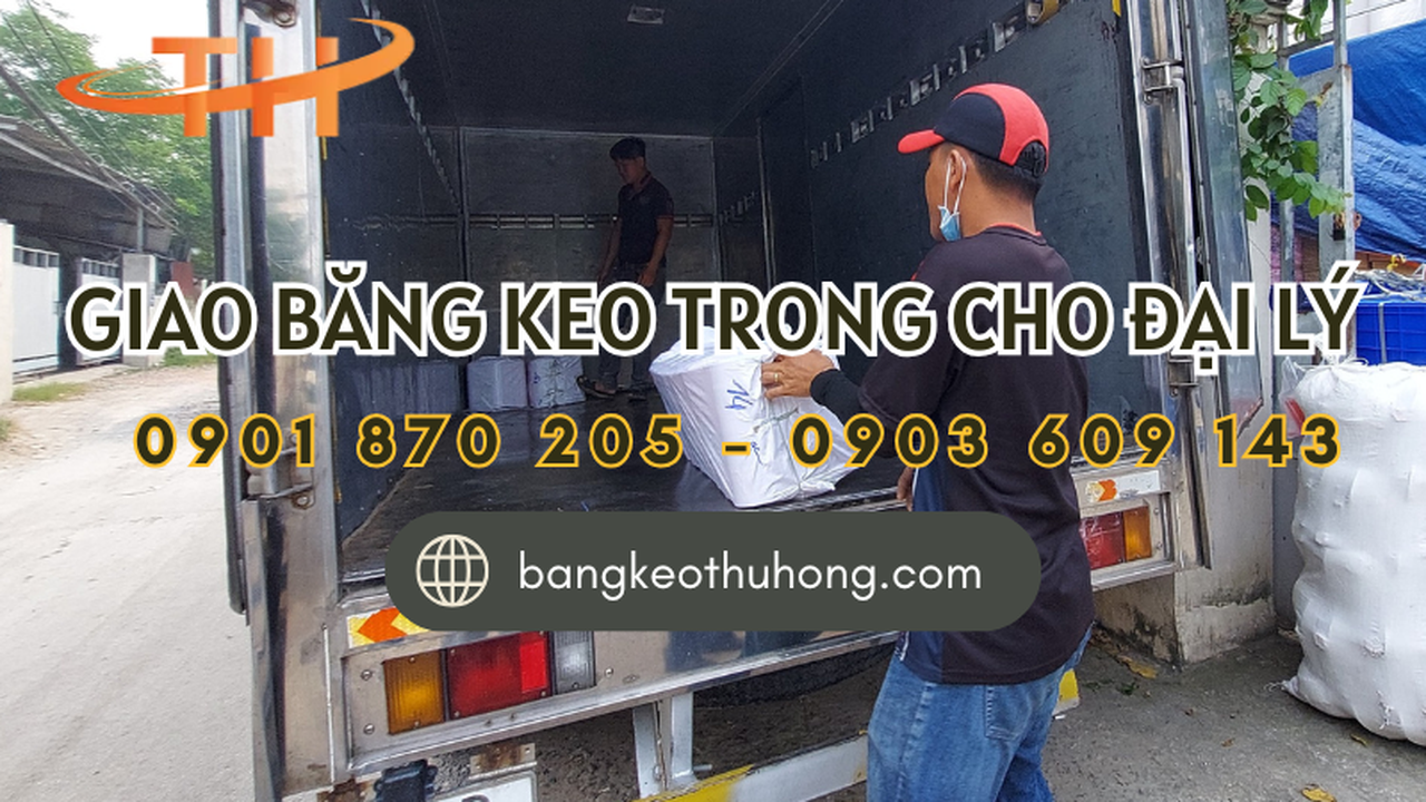 Thu Hồng bỏ sỉ băng keo trong 100 Yard cho đại lý ở Bình Tân
