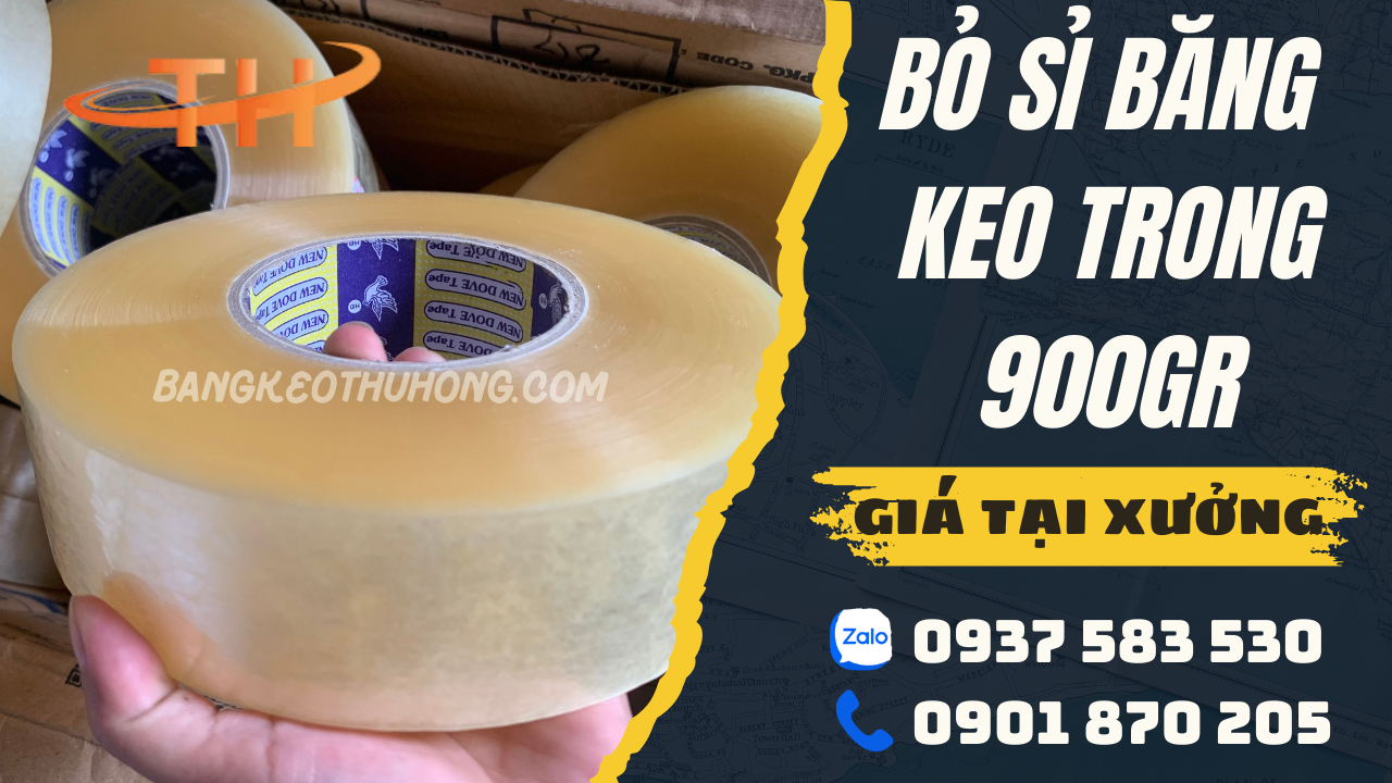 Bỏ sỉ băng keo trong 900gr cho khách tại TPHCM