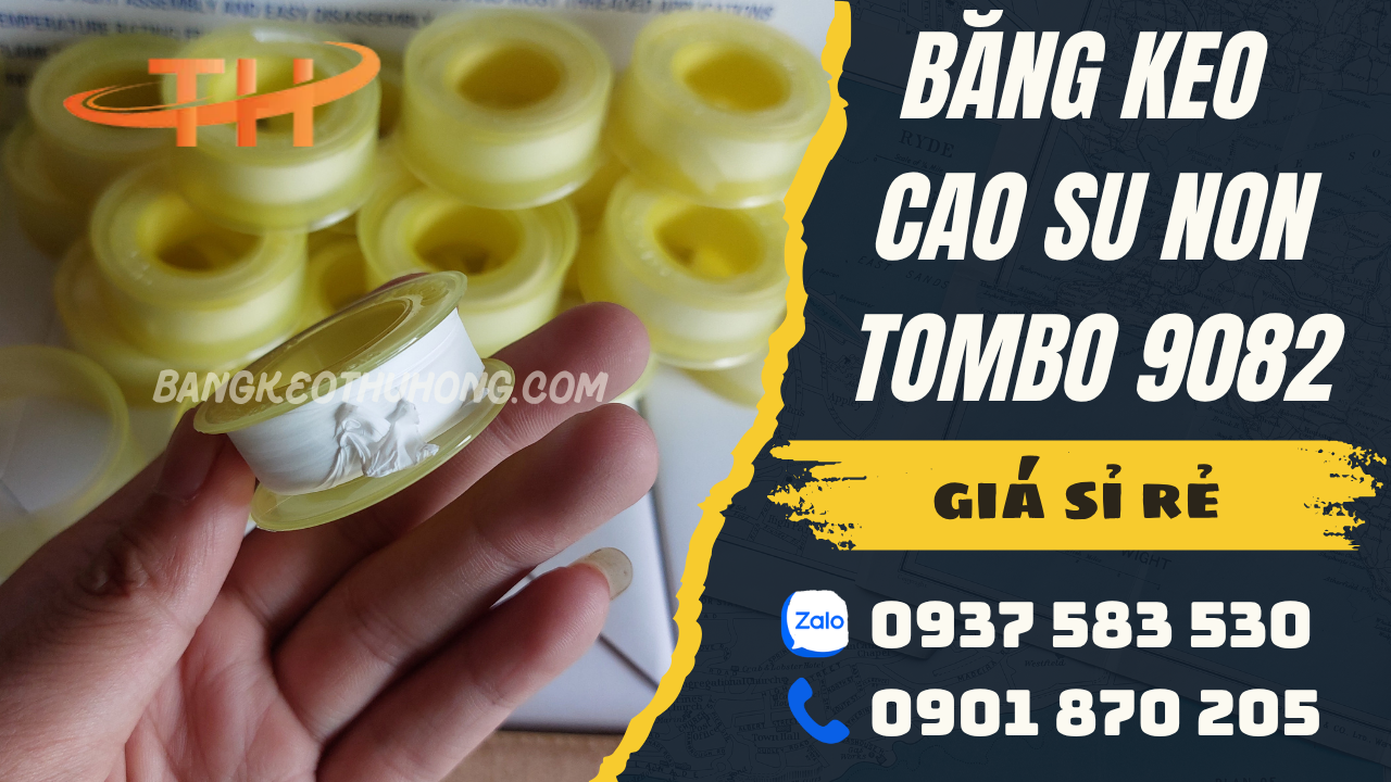 Tìm nhà cung cấp băng keo cao su non Tombo 9082 giá tốt nhất