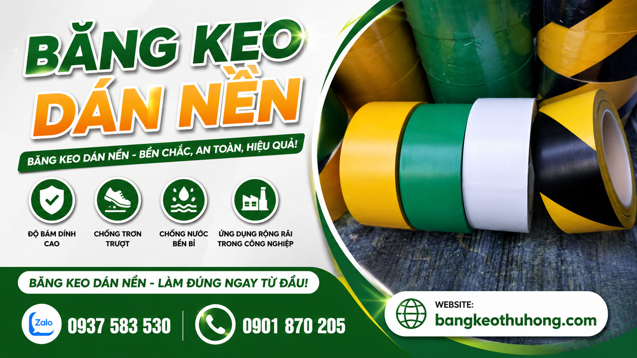 Nơi bỏ sỉ băng keo dán nền giá tốt chất lượng cao