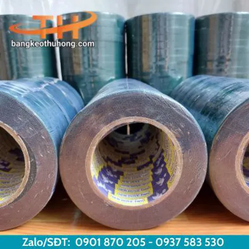 Băng Keo Mút Xốp Đen Hai Mặt - Vỏ Xanh