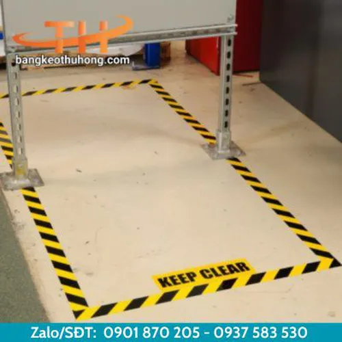 Băng Keo Dán Nền Cảnh Báo Sọc