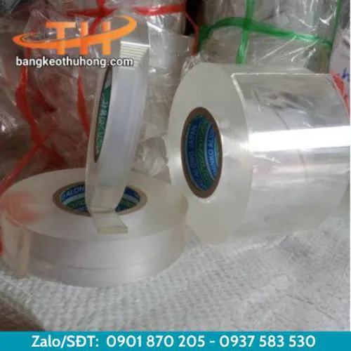 Băng Keo Hai Mặt Siêu Dính Trong Suốt