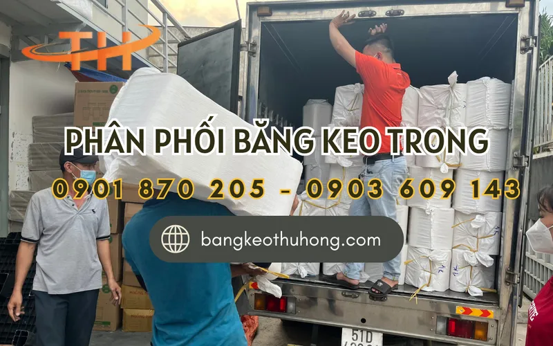 Phân phối băng keo trong đục giá rẻ giao hàng nhanh