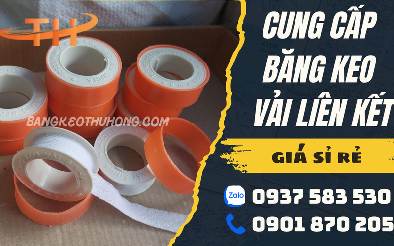 Đơn vị cung cấp băng keo vải liên kết giá tốt tại TPHCM