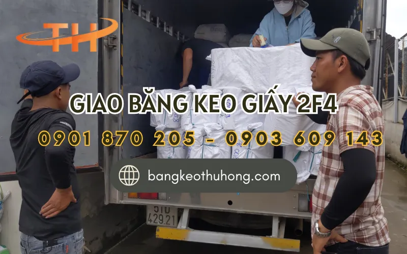 Giao sỉ 40 bao băng keo giấy 2f4 giá rẻ đi Bình Dương