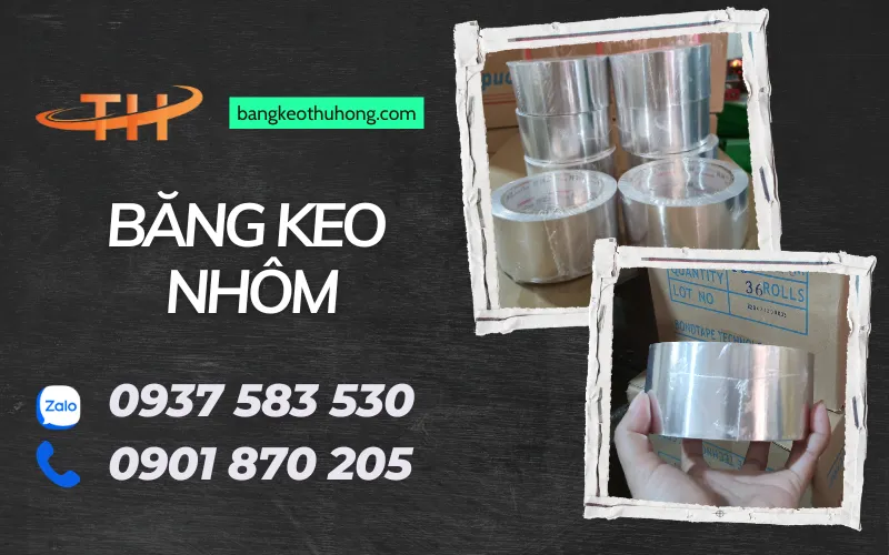 Băng keo nhôm mua ở đâu giá sỉ rẻ tại TPHCM